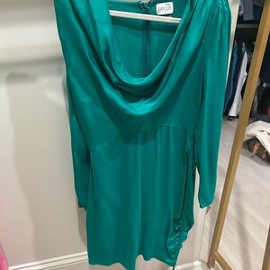 SAYLOR Teal Mini Dress